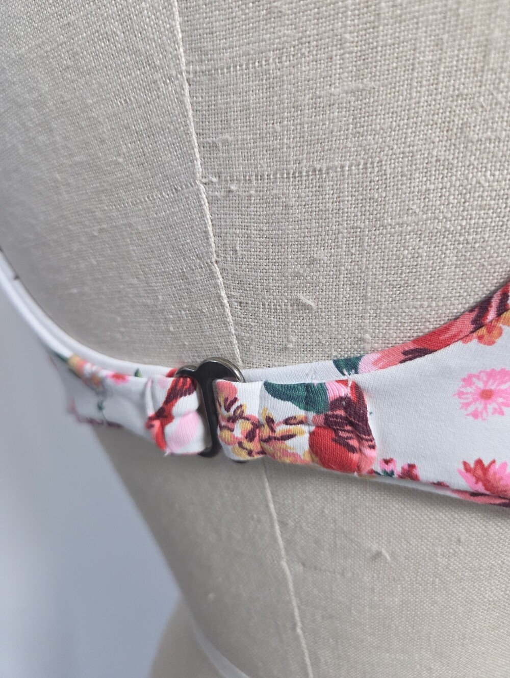 Maaji Floral Reversible Peony Bralette Bikini Top - Picture 5 of 9
